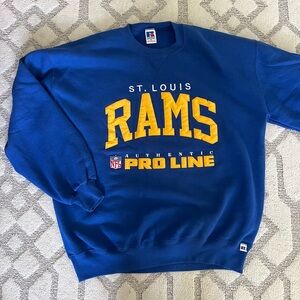Vintage NFL Russell Rams St.Louis Crewneck